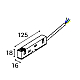 Коннектор питания Italline Atom IT012-5039 black