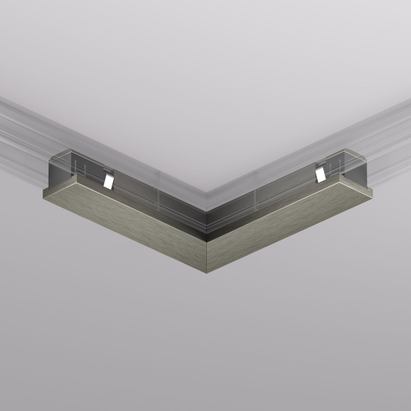 Коннектор L-образный Denkirs Shine Base TR5723-DN