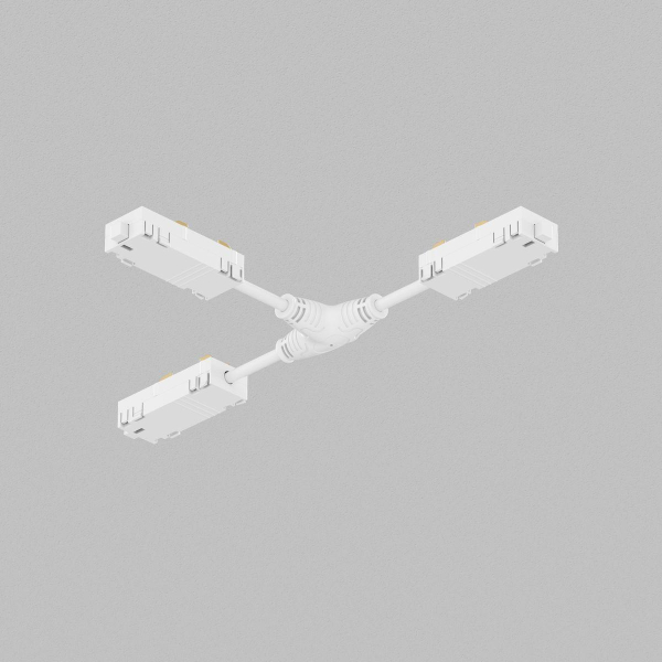Коннектор Т-образный гибкий Denkirs Smart TR2115-WH