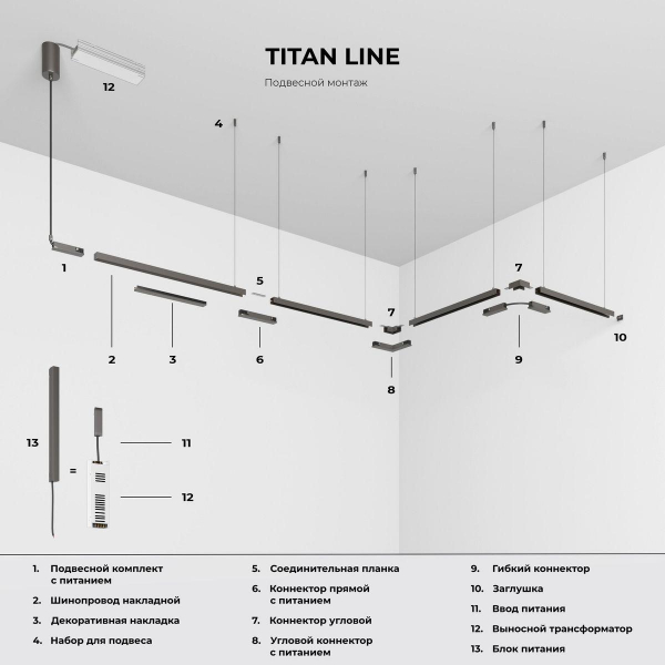 Декоративная накладка Elektrostandard Titan Line 85232/00 a069861 Декоративная накладка Elektrostandard Titan Line 85232/00 a069861