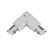 Соединитель для шинопроводов L-образный внутренний Uniel UBX-A22 White 09765