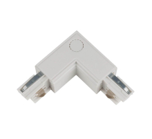 Соединитель для шинопроводов L-образный внутренний Uniel UBX-A22 White 09765