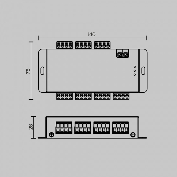 Усилитель сигнала  Maytoni Lighting control 711007
