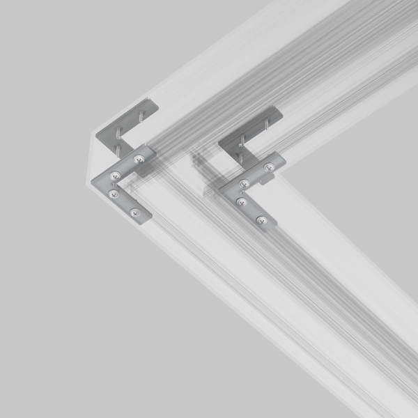 Комплект угловых соединителей Maytoni Technical Exility Busbar (4 шт) TRA034D-CL-42S Комплект угловых соединителей Maytoni Technical Exility Busbar (4 шт) TRA034D-CL-42S