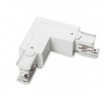 Коннектор L-образный правый Ideal Lux Link Trimless L-Connector Rig Wh On-Off 169736