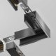 Коннектор угловой Exility X накладной, черный Maytoni Technical EXILITY X Accessories for tracks Exility X TRA239CL-41B