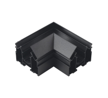 Угол соединительный для встраиваемого магнитного трека в натяжной ПВХ потолок Crystal Lux Space CLT 0.234 01 BL