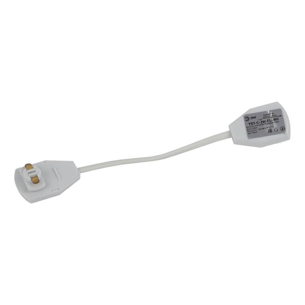 Коннектор гибкий ЭРА Trek TR7 - C 2W-FL WH Б0032171 Коннектор гибкий ЭРА Trek TR7 - C 2W-FL WH Б0032171