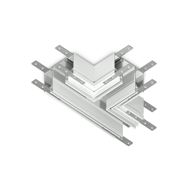 Коннектор T-образный встраиваемый Ambrella Light Track System Magnetic 220V GL1047 Коннектор T-образный встраиваемый Ambrella Light Track System Magnetic 220V GL1047