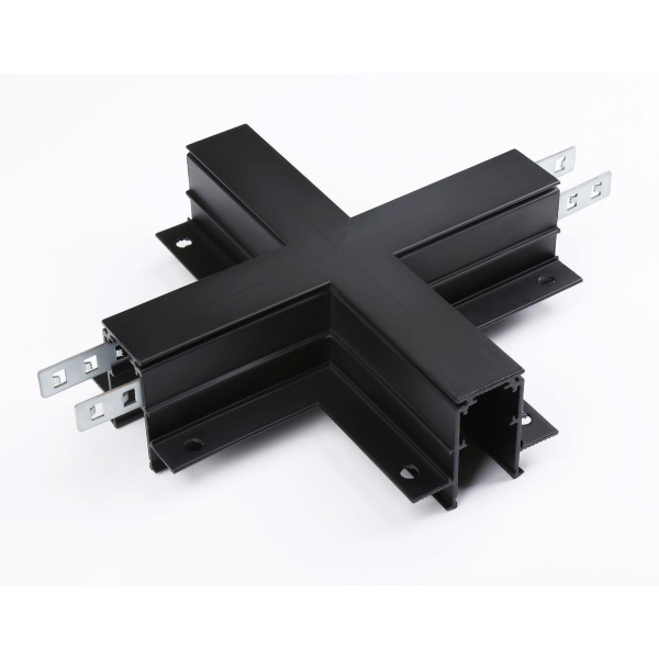 Коннектор X-образный для встраиваемого шинопровода Ambrella light Track System Magnetic GL3358 Коннектор X-образный для встраиваемого шинопровода Ambrella light Track System Magnetic GL3358