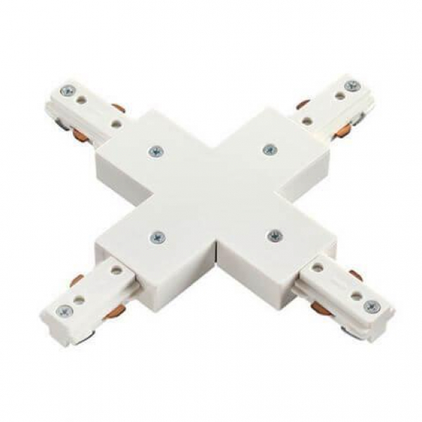 Соединитель крестовой Italline WSO 75 white Соединитель крестовой Italline WSO 75 white
