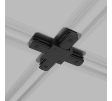 Коннектор X-образный Elektrostandard TRC-1-1-X-BK a039586