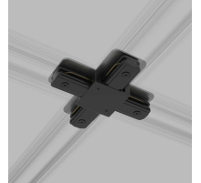 Коннектор X-образный Elektrostandard TRC-1-1-X-BK a039586