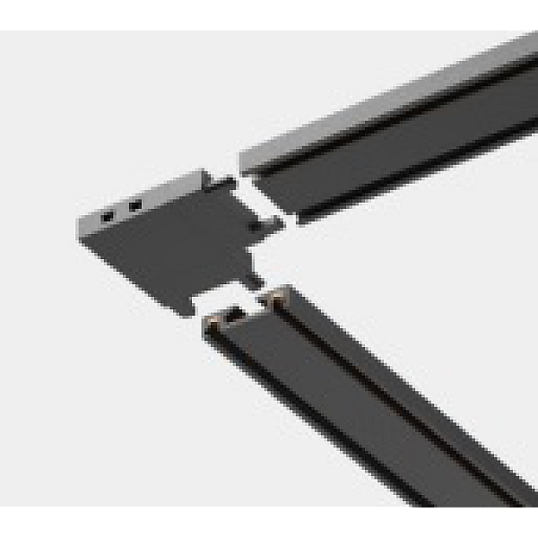 Коннектор L-образный Italline Kreator IT09-9029 black