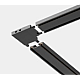 Коннектор L-образный Italline Kreator IT09-9029 black