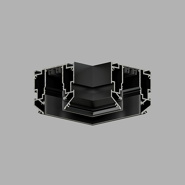 Коннектор L-образный Denkirs Smart One TR2026-BK