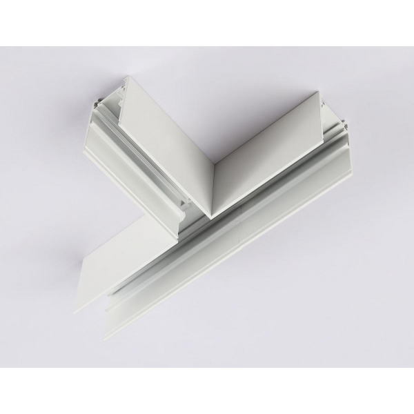 Коннектор T-образный для накладного шинопровода Ambrella light Track System Magnetic GL3373 Коннектор T-образный для накладного шинопровода Ambrella light Track System Magnetic GL3373