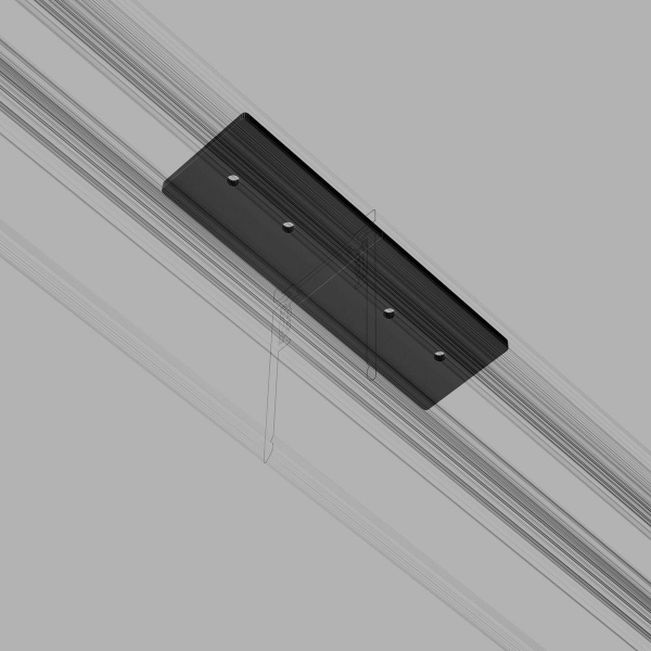 Планка соединительная для шинопровода Elektrostandard Slim Magnetic 85088/00 4690389179051 Планка соединительная для шинопровода Elektrostandard Slim Magnetic 85088/00 4690389179051