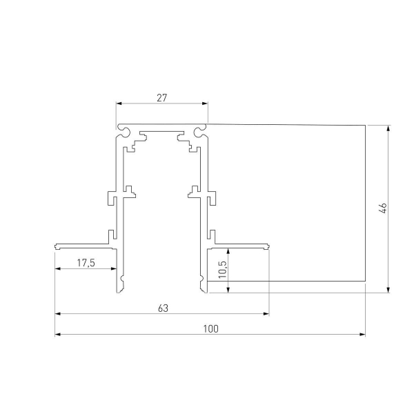 Коннектор L-образный Elektrostandard Slim Magnetic 85214/00 a067508 Коннектор L-образный Elektrostandard Slim Magnetic 85214/00 a067508