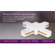 Коннектор Х-образный Ambrella light Track System GL7082