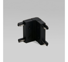Коннектор угловой для накладного шинопровода Elektrostandard Flat Magnetic 85002/00 черный a063737