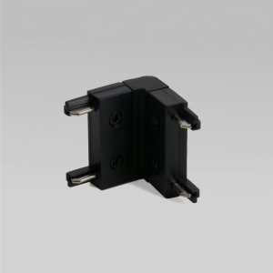 Коннектор угловой для накладного шинопровода Elektrostandard Flat Magnetic 85002/00 черный a063737