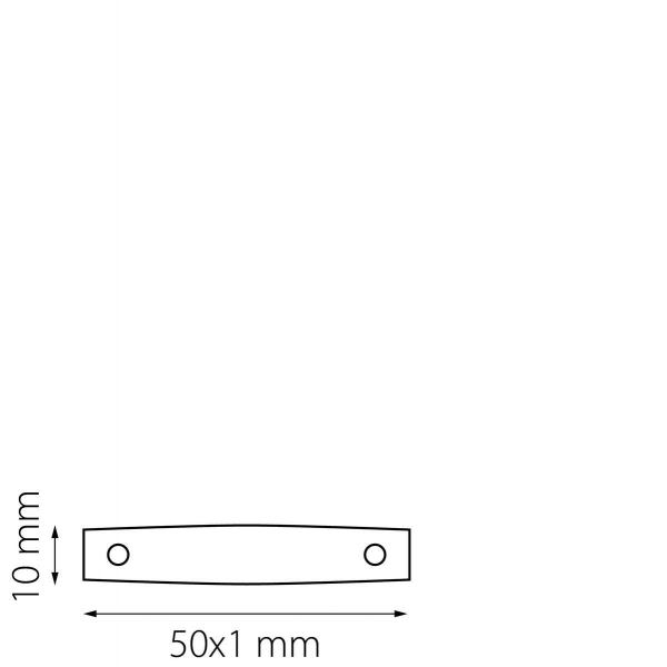 Планка соединительная Lightstar Linea 506180 Планка соединительная Lightstar Linea 506180