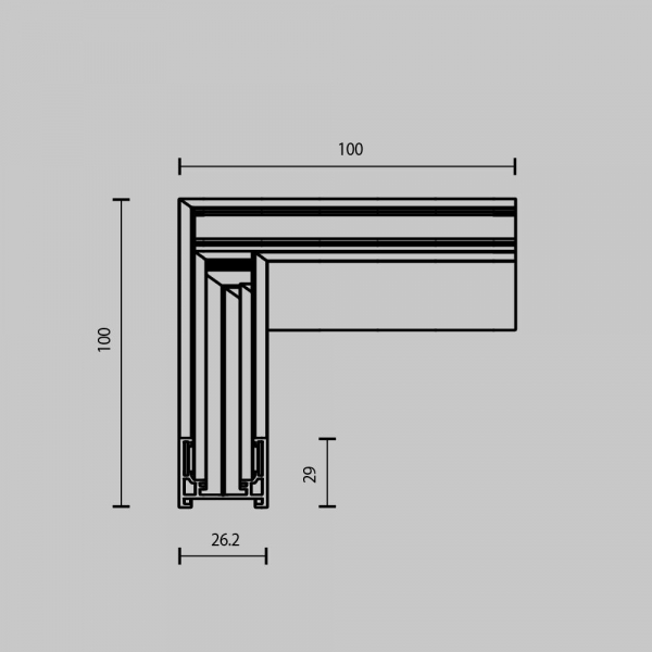 Коннектор угловой Maytoni Technical Accessories for tracks Exility TRAM034CL-41B Коннектор угловой Maytoni Technical Accessories for tracks Exility TRAM034CL-41B