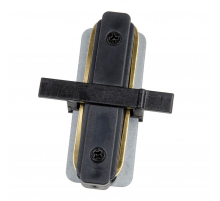Коннектор прямой внутренний Volpe UBX-Q123 R11 Black 1 Polybag UL-00007449