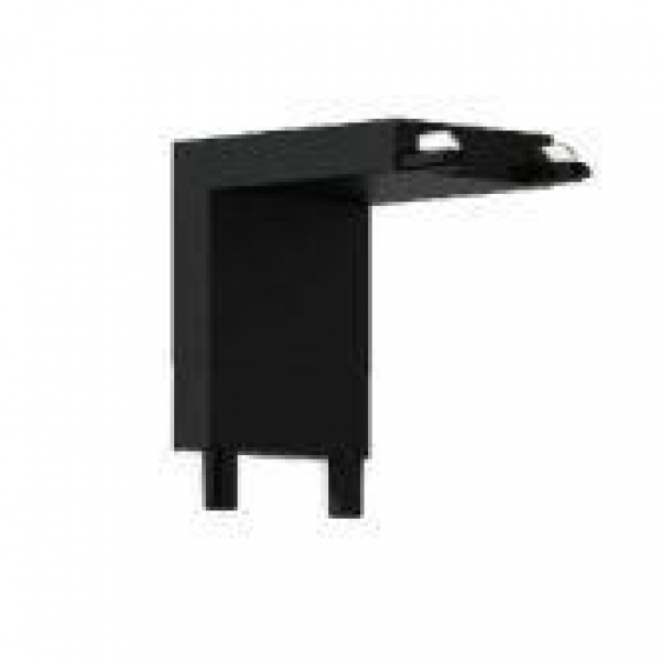 Коннектор L-образный вертикальный Italline Kreator IT09-9032 black Коннектор L-образный вертикальный Italline Kreator IT09-9032 black