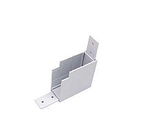 Соединитель PRO L-образный вертикальный Lightstar Teta 505136-ALU