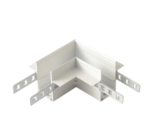 Соединитель для магнитного встраиваемого шинопровода для ГКЛ12,5 мм угловой Crystal Lux CLT 0.223 11 WH