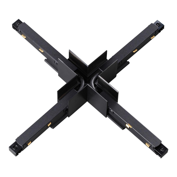 Коннектор X-образный для низковольтного шинопровода Novotech Shino Flum 135128 Коннектор X-образный для низковольтного шинопровода Novotech Shino Flum 135128