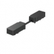 Коннектор прямой Italline Kreator IT09-9026 black