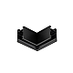 Коннектор для магнитных треков угловой Nowodvorski Nano Horizontal Black 11727