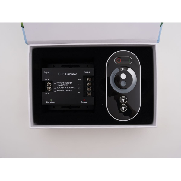 Контроллер одноцветный LEDS POWER T3 RF 30A сенсорный ПДУ 003931 Контроллер одноцветный LEDS POWER T3 RF 30A сенсорный ПДУ 003931