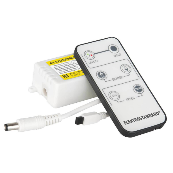 Контроллер для монохромных светодиодных лент Elektrostandard LSC 003 12V a035333 Контроллер для монохромных светодиодных лент Elektrostandard LSC 003 12V a035333