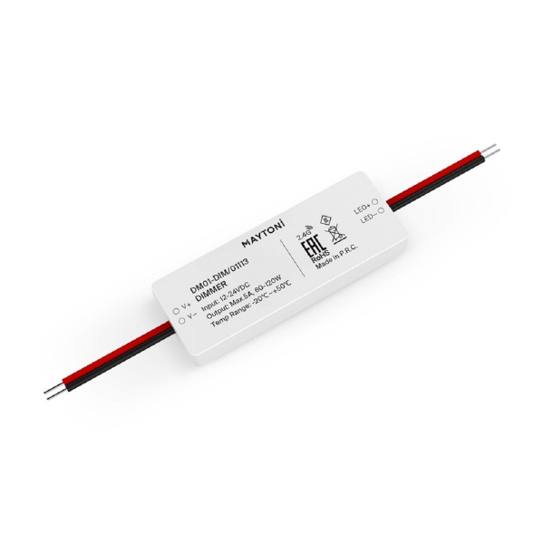 Диммер для монохромной светодиодной ленты Maytoni Led Strip 01113 Диммер для монохромной светодиодной ленты Maytoni Led Strip 01113