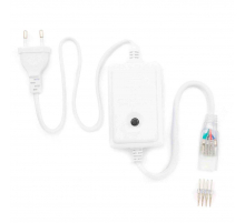 Шнур питания Apeyron с однокнопочным контроллером для RGB светодиодной ленты 03-52