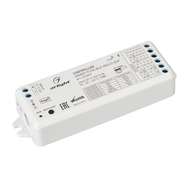Контроллер Arlight Smart-Tuya-Ble-Multi-Suf 033001 Контроллер Arlight Smart-Tuya-Ble-Multi-Suf 033001