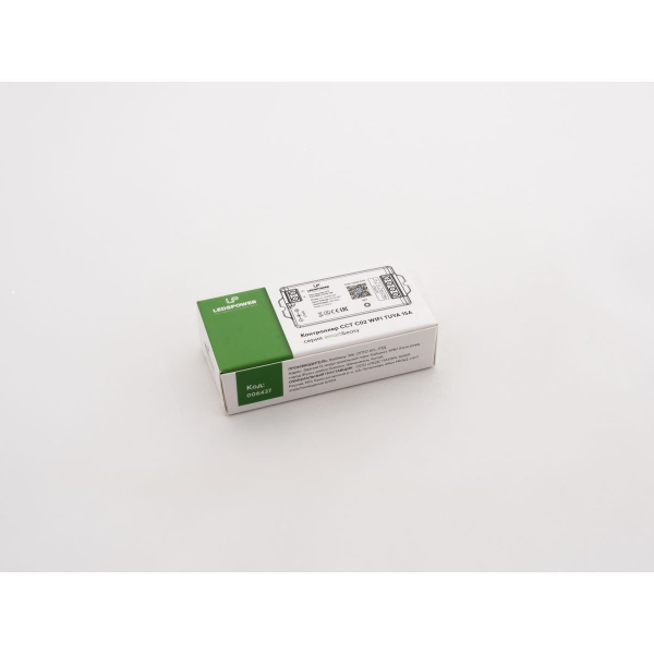 Контроллер LEDS POWER CCT C02 WIFI TUYA 15А 006437 Контроллер LEDS POWER CCT C02 WIFI TUYA 15А 006437