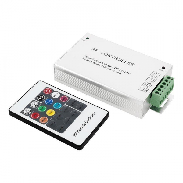 Контроллер RGB для светодиодной ленты SWG RF-RGB-20-18A 900230 Контроллер RGB для светодиодной ленты SWG RF-RGB-20-18A 900230