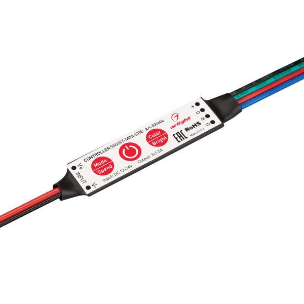 Контроллер Arlight Smart-Mini-RGB 031606 Контроллер Arlight Smart-Mini-RGB 031606