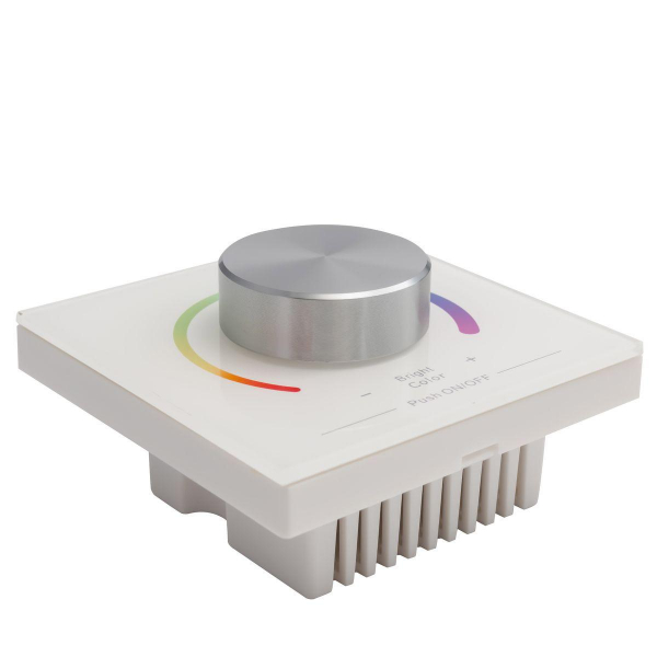 Контроллер встраиваемый RGB Apeyron с диммером 12/24V 04-14 Контроллер встраиваемый RGB Apeyron с диммером 12/24V 04-14