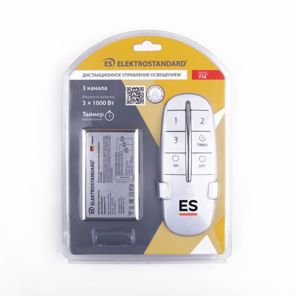 Контроллер для дистанционного управления освещением Elektrostandard 16001/03 IP20 12V 3-канальный a056813 Контроллер для дистанционного управления освещением Elektrostandard 16001/03 IP20 12V 3-канальный a056813