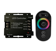 Контроллер RGB Apeyron с пультом 12/24V 04-03(288)