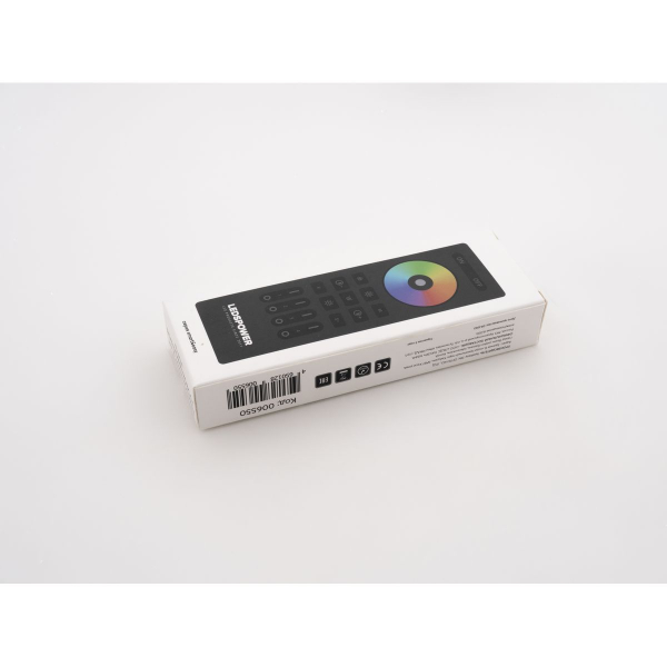 Пульт LEDS POWER RGB/RGBW/RGBCCT на 4 зоны RC03RFB черный 006550 Пульт LEDS POWER RGB/RGBW/RGBCCT на 4 зоны RC03RFB черный 006550