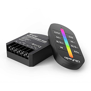 Контроллер Apeyron RGB 12В/24В, 3 канала, ПДУ RF сенсорный 04-103