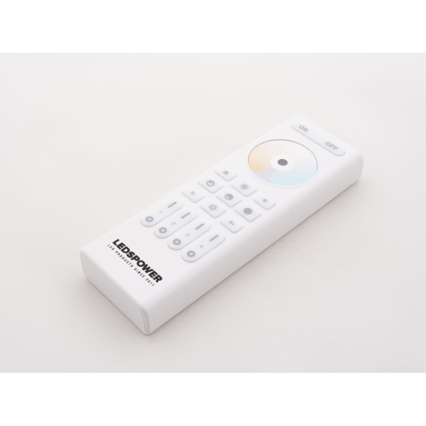 Пульт CCT на 4 зоны LEDS POWER RC02RF белый 006529 Пульт CCT на 4 зоны LEDS POWER RC02RF белый 006529