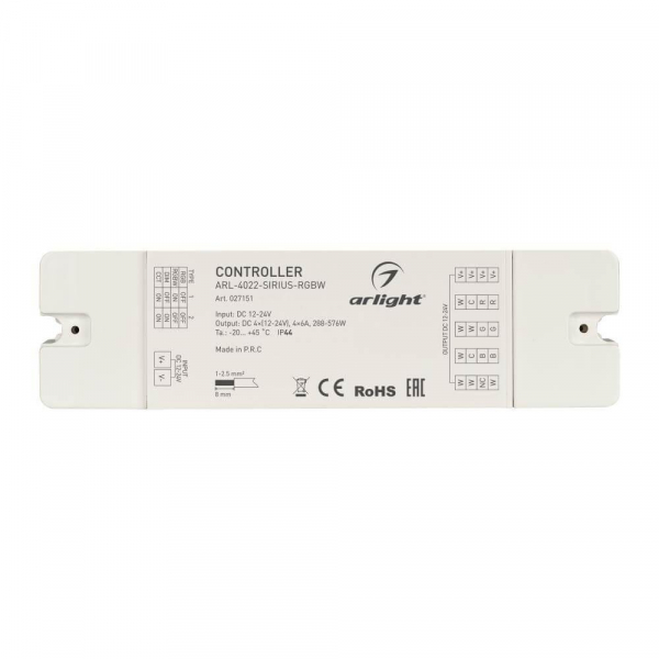 Контроллер Arlight ARL-4022-Sirius-RGBW 027151 Контроллер Arlight ARL-4022-Sirius-RGBW 027151